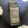 Size 14 Navy&Cream Blouse by Marks&Spencer Image 2