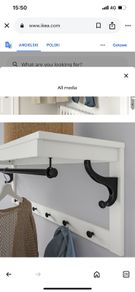ikea hemnes hat rack