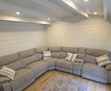 The Trek 2 x Powered recliners, 2x corner sofa & console from DFS