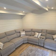 The Trek 2 x Powered recliners, 2x corner sofa & console from DFS