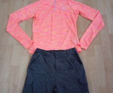 Montirex 1/4 Zip Top Cargo Shorts Set