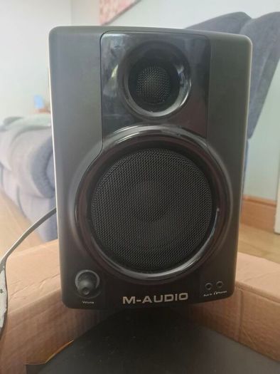 M-Audio monitor speakers