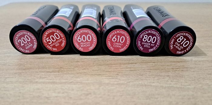 Rimmel Lipsticks - New