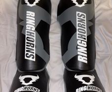 Ring horns MMA shin pads