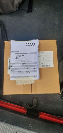 2012 Audi A3 tail light