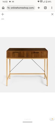 console table