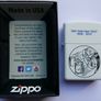 Zippo Try The Fan Test White Matte Zippo Lighter Mint In Box Image 3