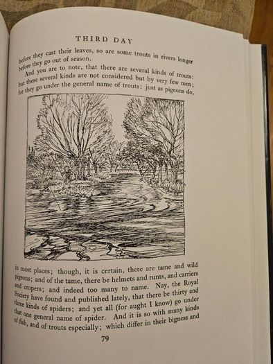 The Complete Angler.  By Isaak Walton. Illustrated By Arthur Rackham.  Large Volume 1963 Hardback With Dustjacket In Very Good Condition. See Photos For Same.