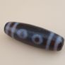 Vintage 5 Eyes Himalayan Tibetan Agate Dzi Bead Amulet Image 3