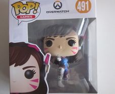 Funko POP!  Games 491#  Overwatch  D.VA Model Toy Gift Vinyl Action Figure