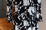 Stella Morgan Ladies Black and White floral dress size 16 includes postage