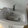 bathroom vanity unit, basin and mixer Image 2