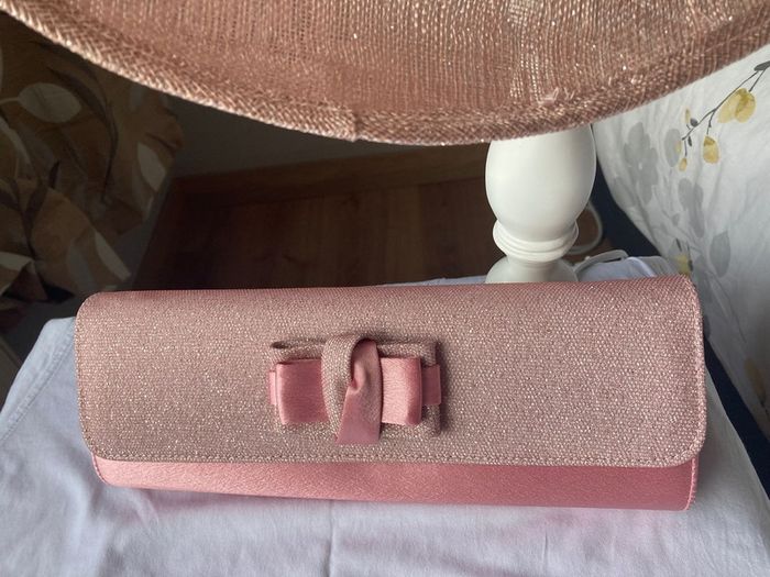 Wedding Hat, shoes and bag