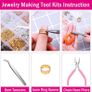 Making Kit, Shynek 2343pcs Earring Making Supplies with Earring Hooks, Jump Rings, Earring Posts, Earring Backs and Jewelry Pliers Tools for Earring Making and Jewelry Repair Image 5