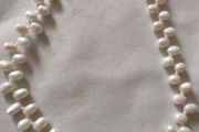 T bar pearl necklace