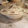 Vintage Crown Ducal Chinese Garden Dinner Set Image 2