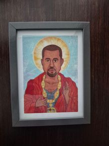 Kanye West Yeezus framed picture