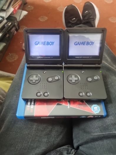 gameboy advance 2 together in perfect working order