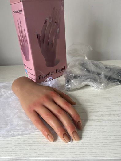 Silicone Nail Practice Hand