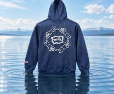 Icecream Jacket Over Face Hoodie Mens XL