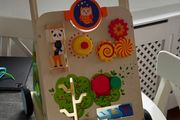 Wooden Walker and Sensory Toy