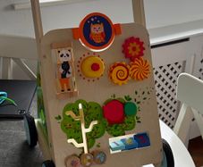 Wooden Walker and Sensory Toy