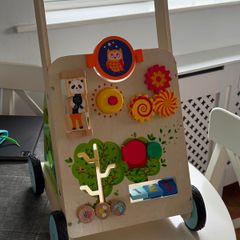 Wooden Walker and Sensory Toy