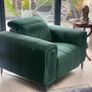 Recliner Emerald Green Arm Chair Image 2