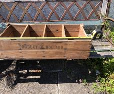 vintage wooden box