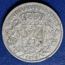 1871 Belgium 5 Francs - Leopold II Silver coin Image 2