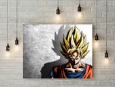 Dragon ball Z printed picture on pvc foamex board