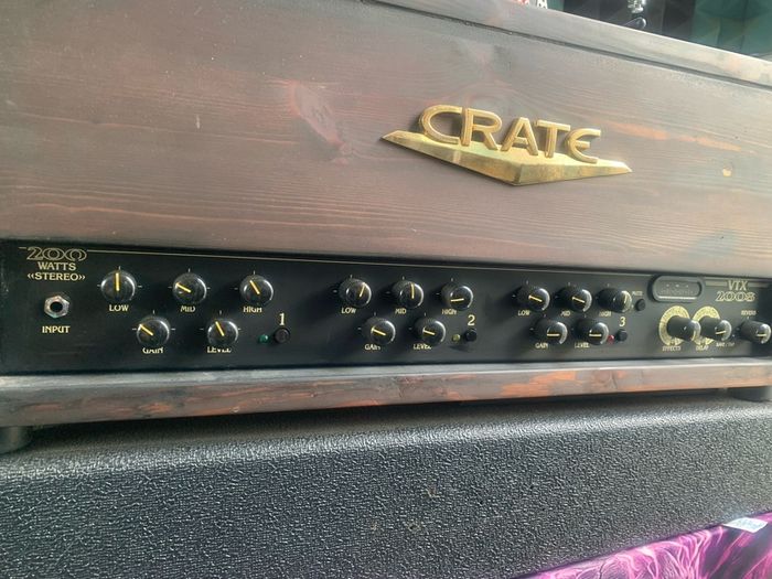Crate VTX200S Stereo 3-Channel