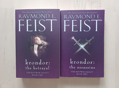 Krondor - The Riftwar Legacy Books 1 & 2 by Raymond E. Feist (Fantasy Paperbacks 2019)