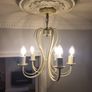 Cream Ceiling hanging lights Image 2