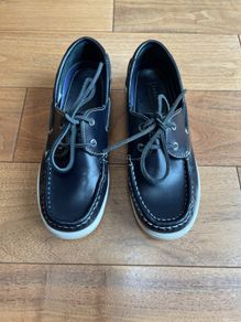 navy boys shoes from Dunnes size 5