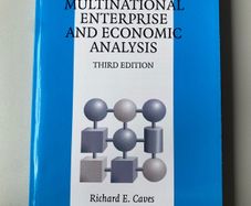Multinational Enterprise and Economic Analysis RRP 65e