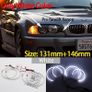 4x131mm SMD Cotton Light Switchback LED Angel Eye Halo Ring Kit For BMW 3 5 7 SERIES E36 E38 E39 E46 (with HID Xenon headlights) Image 8