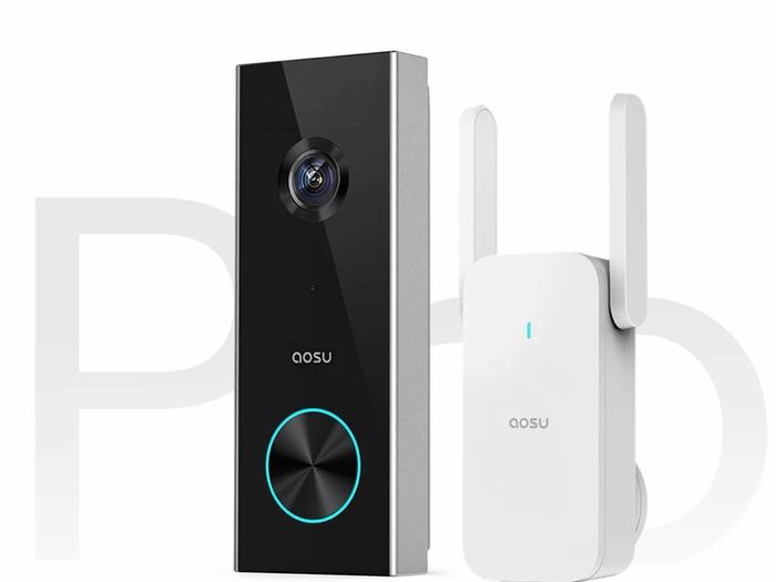 ZERO FEE - Brand New/SEALED aosu Video Doorbell Pro and Wi-Fi HomeBase