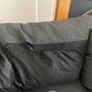 Sofa bed 4 seater grey Image 5