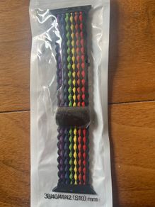 Apple Watch Rainbow Nylon Magnetic Band 38mm 40mm 41mm