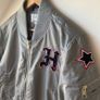 Tommy Hilfiger x Gigi Hadid Grey Bomber Jacket Image 4