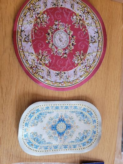 Dolls house carpets and rugs
