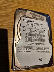 Hard Disk drive 2.5 250gb Sata Mk2565GSXV