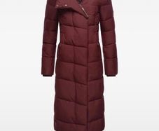 Ragwear | Winter Coat Women | Wine Red