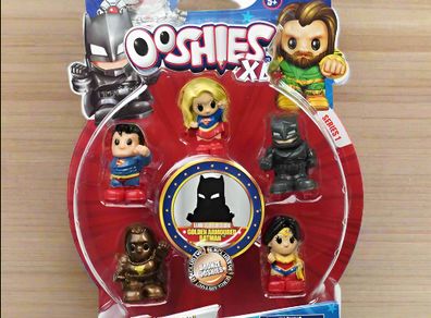 Ooshies DC XL 6 Pack 32 Pencil Topper Figures To Collect Exclusive Bronze Ooshies
