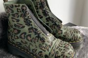 Dr Martens/ Docs, Size 5, Sinclair Platform Boots Distorted Leopard