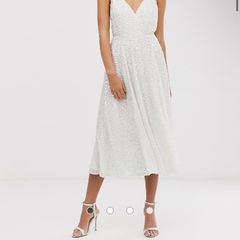 ASOS bridal dress - size 10