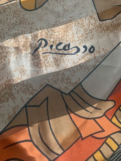 Small Vintage Picasso print Scarf