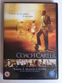 Coach Carter [2005] Samuel L. Jackson, Channing Tatum & Rob Brown [Movie DVD]