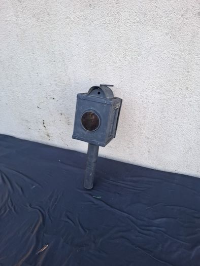 Antique carriage lamp postage possible